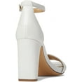 thumbnail image 4 of Naturalizer Women's Joy Heeled Sandals White Leather 8.5W, 4 of 5