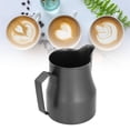 thumbnail image 3 of Frothing Cup, Milk Frothing Pitcher Dishwasher Safe Stainless Steel Rustproof  for Coffee Shop for Home, 3 of 8