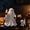 S, variant on 2025 Ghost Walking Dog Statue, Funny Ghost Walking His Dog with Pup Candle Holder, Halloween Ghosts Dogs Statues for Home Decor, Indoor Halloween Decorations for Office Tabletop