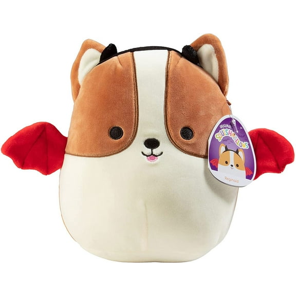 Squishmallows Reginald the Corgi in Devil Costume 12" 2021 Halloween Collection Stuffed Plush