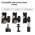 thumbnail image 3 of D-Type Flash Adapter Hot Shoe Trigger Umbrella Holder Swivel Light Stand Bracket for Photography Lighting, 3 of 5
