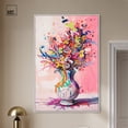 thumbnail image 3 of Burst of Color Vase Canvas Graffiti Pop Art by Art Remedy, White Frame, 36" x 54", 3 of 7