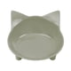 thumbnail image 1 of Billuyoard Encantadores cuencos con forma de cara de gato, cuenco alimentador para perros y cachorros, de agua antideslizante Suministros para perros Gris Billuyoard JJ16400-03, 1 of 6