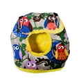thumbnail image 1 of Hamaca para pájaros, nido colgante, cama para dormir, cuna para ratones Cockatiel Chinchilla gris jinwen nido de pájaro de peluche, 1 of 7