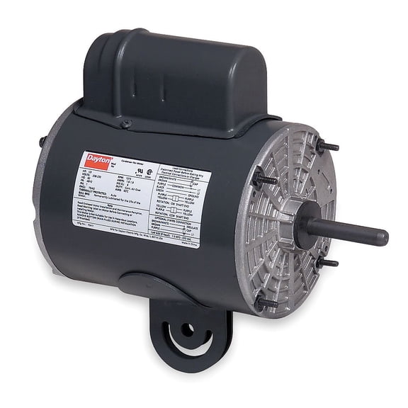 Dayton 3M504 Motor, 1/4 hp, Yoke, Degrees_Fahrenheit, to Volts, Amps, ( CA3
