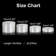 thumbnail image 4 of HSHDLDF Car Stickers Car Door Sill Sticker Protector Multifunction Nano Tape Auto Bumper Strip Car Door Protect Scratchproof Accessories for Car Door Edge Bumper Corner Eyebrow Mirror(70mm*10m), 4 of 7
