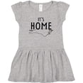 thumbnail image 3 of Inktastic It's Home- State of North Carolina Outline Girls Toddler Dress, 3 of 5