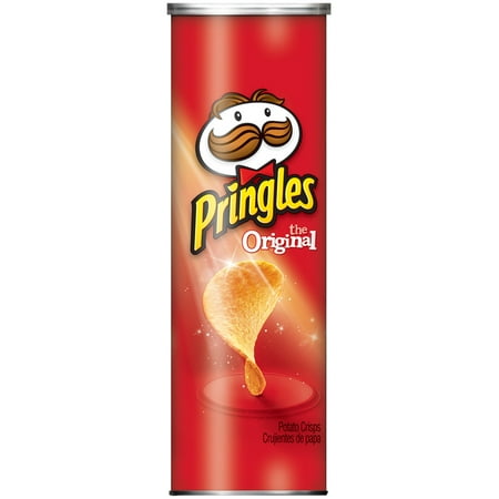 - (5 Pack) Pringles Original Potato Crisps Chips, 5.2 Oz