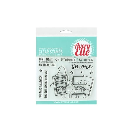 UPC: 0810083780023 | Avery Elle Clear Stamp Halloween S mores