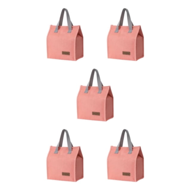 Baohd Nourriture avec des Matériaux de Sécurité Compagnon de Déjeuner Polyvalent Pastèque Multi-Usage Rouge 5Set
