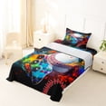 thumbnail image 5 of Erosebridal Boys Gaming Console Twin Sheet Sets,Gamepad Gamer Baseball Game Bedding For Kids 3 Pieces, 5 of 6