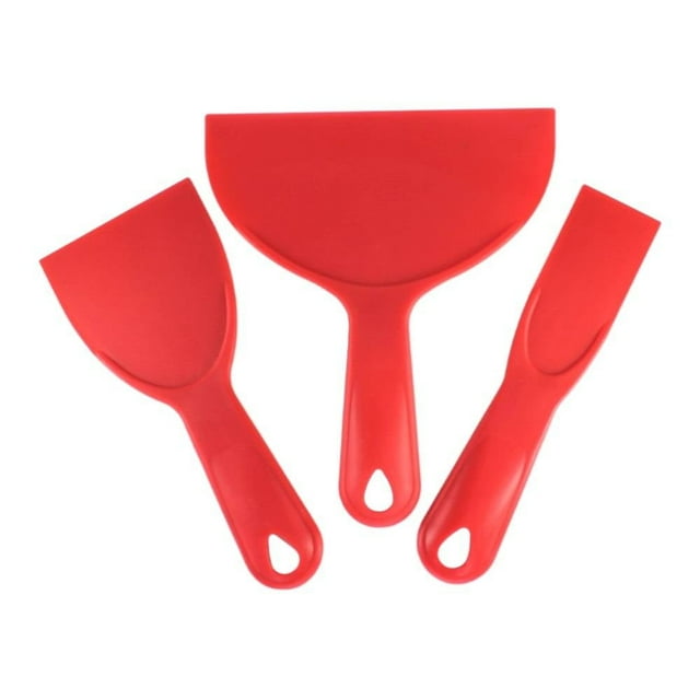 Juego de Espátulas Corona TR6912 3 Piezas en Rojo