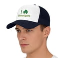 thumbnail image 6 of St. Patrick's Day Baseball Cap, I Love Shenanigans Shamrock Print Trucker Hat, Adjustable Snapback Cap for Parade, Pub Crawl, Irish Festival, Funny Novelty Hat for Men and Women-Navy, 6 of 6