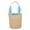 Sky Blue, variant on Easter Basket for Kids and Adults, Portable Round Bottom Tote Bag, Reusable Cloth Gift Bag, Bunny Easter Basket for Boys and Girls, Small to Large Easter Storage Bag