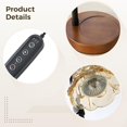 thumbnail image 3 of Homaisson Dimmable Flower Candle Warmer Lamp, 3 of 5