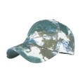 thumbnail image 4 of Toptie Criss Cross Tie Dye Ponytail Baseball Cap for Women, Washed Messy High Bun Ponytail Hat, 4 of 8