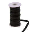 thumbnail image 2 of Cinta elástica de 10 m/rollo, 12 mm, de caucho elástico para pantalones, cinta elástica para lavandería - negra / Negro, 2 of 9