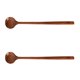 thumbnail image 3 of EeaseMX 2 cucharas de madera estilo japonés para revolver avena, cucharas soperas para niños, cucharas para comida, 3 of 7
