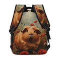 thumbnail image 4 of Fotbe Rose Cute Guinea Pig Pattern Casual Backpack for School, Travel, and Outdoor Activities - Durable, Lightweight, and Comfortable, 4 of 5