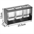 thumbnail image 3 of Soporte de Secado de Cubiertos para Encimera, Escurridor de Cubiertos, Caja de Soporte para Vajilla, Tenedor Separado, Almacenamiento de Palillos, Negro, 3 of 5