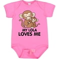 thumbnail image 3 of Inktastic My Lola Loves Me Boys or Girls Baby Bodysuit, 3 of 5