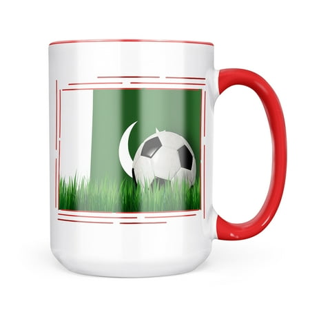 

Neonblond Soccer Team Flag Pakistan Mug gift for Coffee Tea lovers