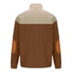 thumbnail image 4 of Blusa y camisa de manga larga con cuello alto para hombre, estilo casual, con retazos, de algodón., 4 of 5