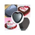 thumbnail image 3 of Charola de Acero Inoxidable Antiadherente Para Hornear Pan O Tartas En Forma De Corazón de 23 cm., 3 of 3