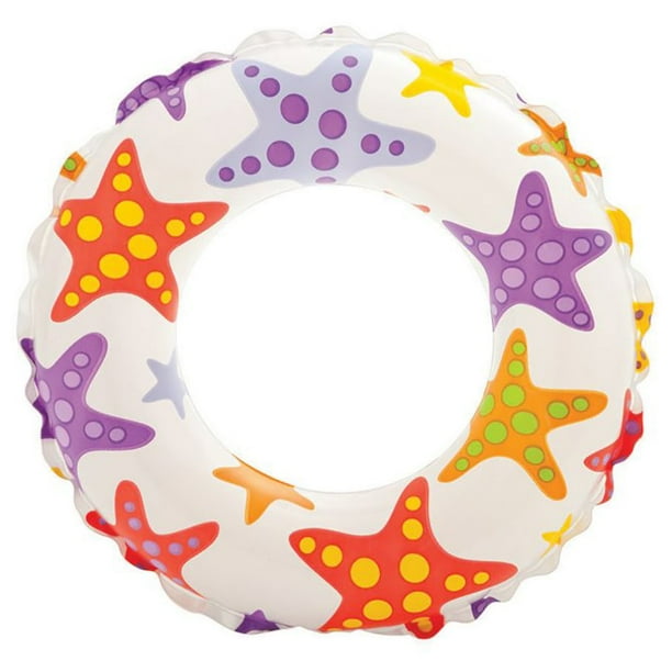 Intex Inflatable 20-Inch Lively Ocean Friends Print Kids Tube Swim Ring - Walmart.com - Walmart.com