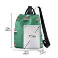 thumbnail image 3 of FORMRS Women's Travel Backpack Purse Anti-Theft Hidden Pockets Casual Shoulder Bag, Christmas Trees, 3 of 7