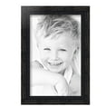 thumbnail image 2 of ArtToFrames 8" x 14" Distressed Black Picture Frame, 8.5x14 inch Black Wood Poster Frame (WOM-4592), 5 Pack, 2 of 7