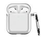 thumbnail image 1 of Funda de silicona TPU transparente para Airpods de primera y segunda generación, 1 of 2