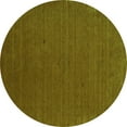 thumbnail image 1 of Ahgly Company Indoor Round Abstract Green Contemporary Area Rugs, 5' Round, 1 of 1