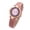 Pink -BK50, variant on Resicozy Women's Round Dial Bracelet Watch Leather Watch for Women Quartz Wrist Watches 2026 Purple