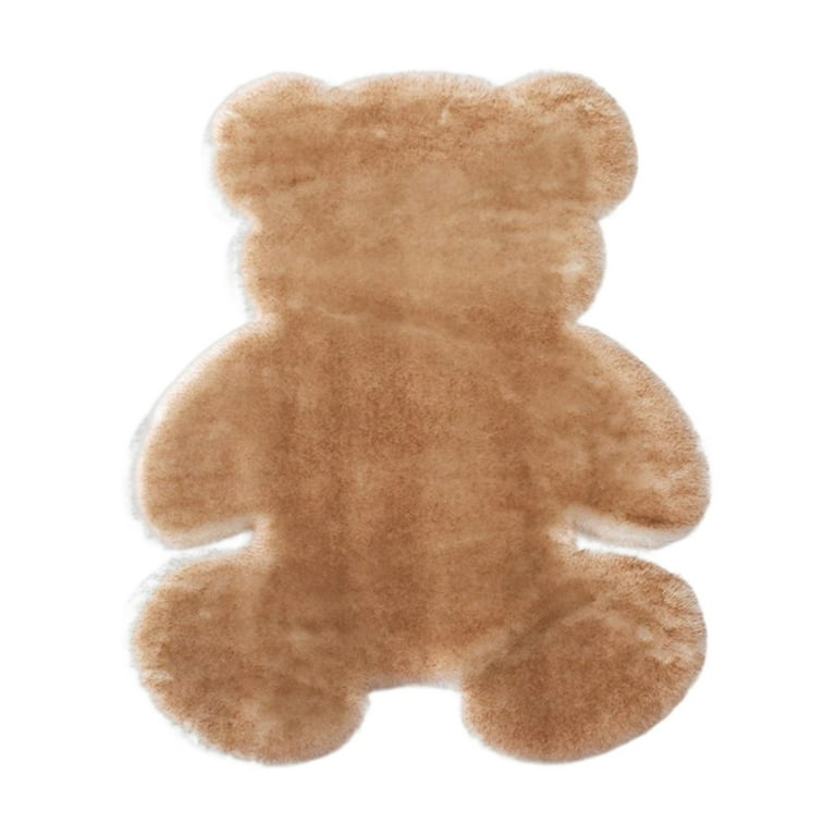 Plush bear rug hotsell