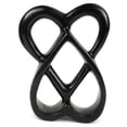 thumbnail image 1 of Handcrafted 8-inch Soapstone Connected Hearts Sculpture in Smolart, 1 of 1