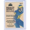 thumbnail image 2 of 2025 Leaf Metal Colston Loveland #DBACL1 Draft Bound Silver /190 Rookie RC Football Card, 2 of 2