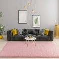 thumbnail image 6 of Softlife Super Fluffy Rugs Ultra Soft Shag Rug for Bedroom Living Room,6'x9',Pink, 6 of 7