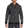 thumbnail image 2 of Sudadera con capucha Adidas para hombre diseño de logotipo color negro grande, 2 of 2