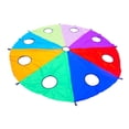 thumbnail image 3 of Children Parachute Toy Challenge Sports Toy Parent Child Interactive Toy Rainbow coloful, 3 of 8