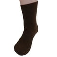 thumbnail image 2 of Meso Women's 4 Pairs Pack Extra Thick Wool Blend Socks Diamond Size 8-10Brown, 2 of 2