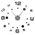 thumbnail image 2 of Reloj de pared digital de bricolaje, kit de reloj de pared digital DDIY de pared digital de bricolaje 3D Kit de reloj de bricolaje creado magistralmente, 2 of 8