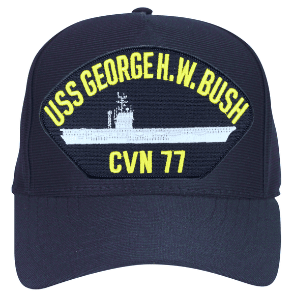USS George H. W. Bush CVN-77 Ships Ball Cap