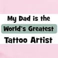 thumbnail image 2 of CafePress - Worlds Greatest Tattoo Artist Infant Bodysuit - Baby Light Bodysuit, Size Newborn - 24 Months, 2 of 4
