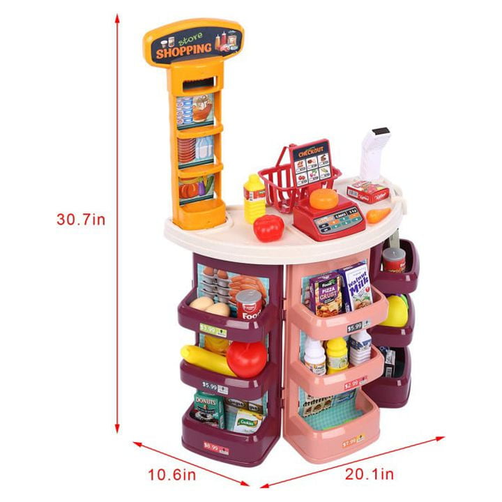 100pcs Mini Food Statue Kitchen Cooking Game Accessories Dollhouse Toys  Playset For Kids Gifts