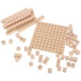 thumbnail image 4 of 61pcs Learning Math Blocks Math Cubes Wood Math Cubes Math Manipulatives Math Count Block, 4 of 8