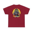 thumbnail image 2 of SCREAMING PANTHER Santa Monica Airlines Natas Kaupas Skateboard T Shirt Print - Cardinal Red / 4XL, 2 of 5