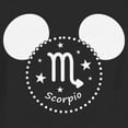 thumbnail image 2 of Toddler's Mickey & Friends Scorpio Symbol  Graphic Tee Black 4T, 2 of 3