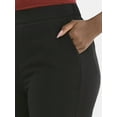 thumbnail image 4 of Time and Tru Women's Tapered Pull on Pants, 27" Inseam, Sizes XS-XXXL, 4 of 4