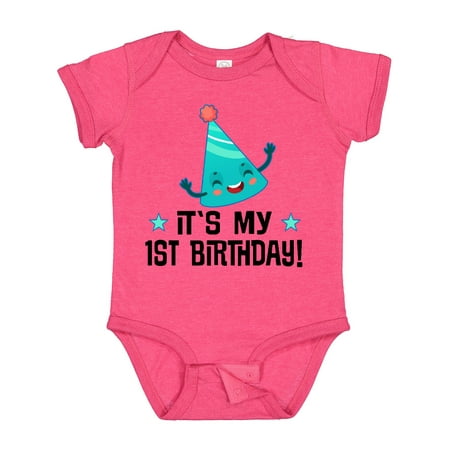 

Inktastic 1st Birthday 1 Year Old Outfit Gift Baby Boy or Baby Girl Bodysuit